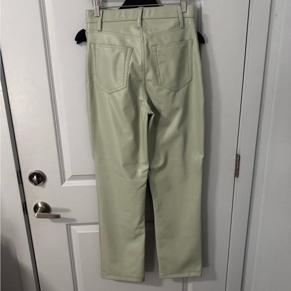 Abercrombie and Fitch Curve Love Size 27 Vegan Leather Pants - Picture 3 of 4